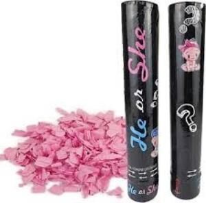 30 CM CİNSİYET KONFETİ PEMBE