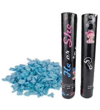 30 CM CİNSİYET KONFETİ MAVİ