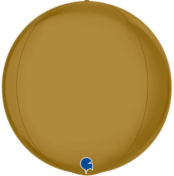 15'' GLOBE SATIN GOLD - 4D