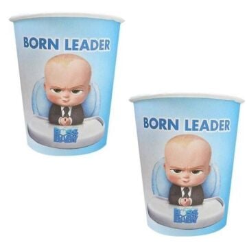 PATRON BEBEK KARTON BARDAK 8 Lİ