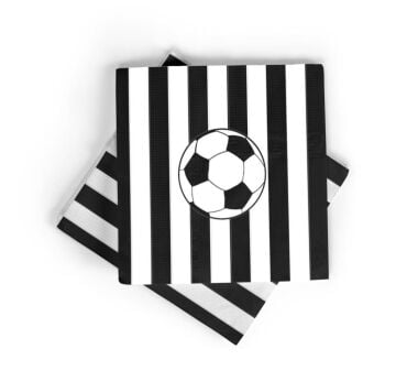 SİYAH-BEYAZ TARAFTAR KAĞIT PEÇETE