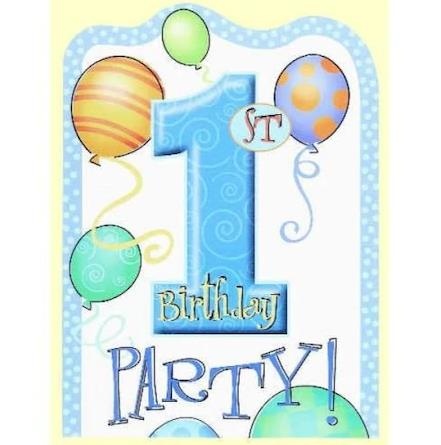 1 YAŞ PARTİ DAVETİYE