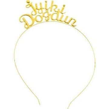 METAL TAŞLI TAÇ İYİ Kİ DOĞDUN GOLD
