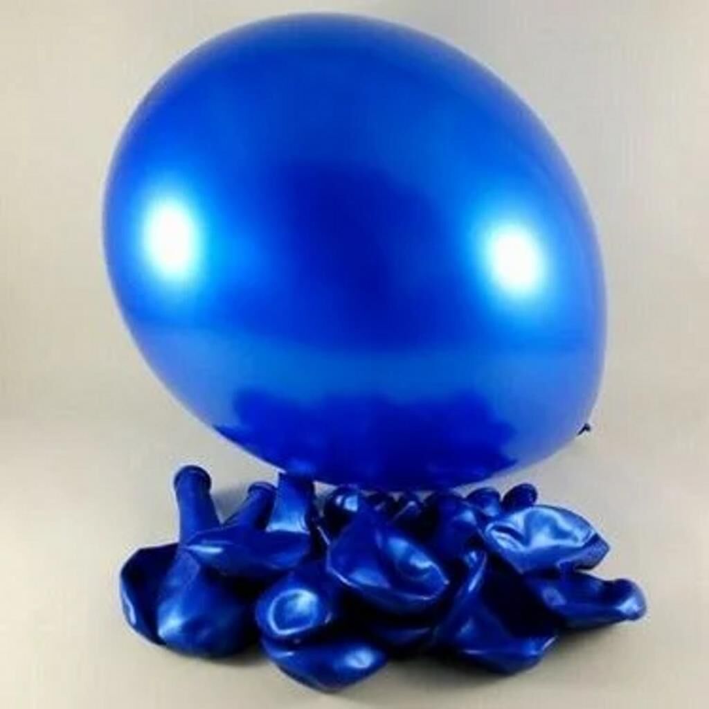 12'' KOYU MAVİ METALİK BALON ( P.B.)H.G.