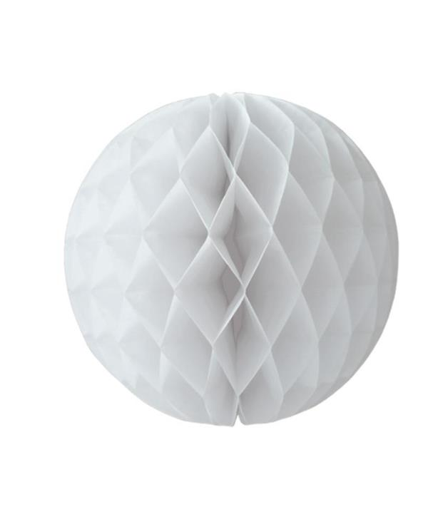 DEKORATİF PETEK SÜS BEYAZ (25 CM)