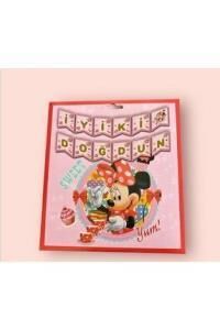 FARE KIZ BASKILI İYİ Kİ DOĞDUN BANNER