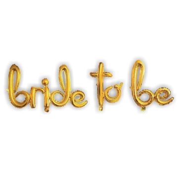 BRİDE TO BE İMZA GOLD FOLYO BALON