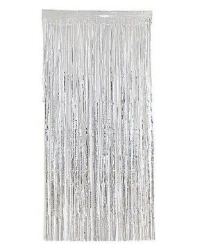 DUVAR SÜSLEME FONU GÜMÜŞ 100*220 CM