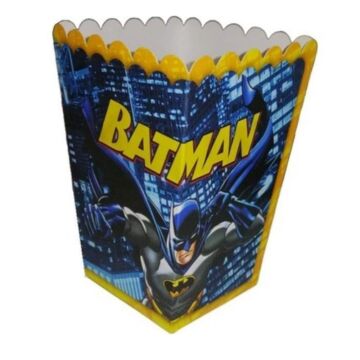 SİYAH ADAM BASKILI POPCORN KUTUSU 8 Lİ