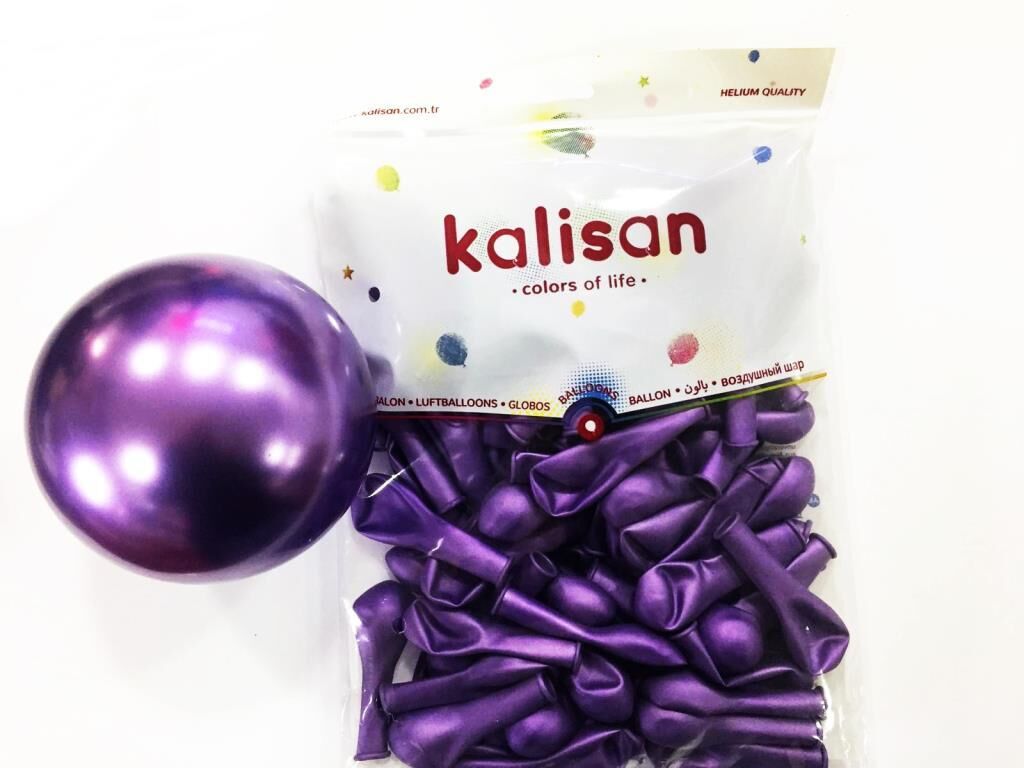 5'' VİOLET KROM METALİK ( 100 LÜ )