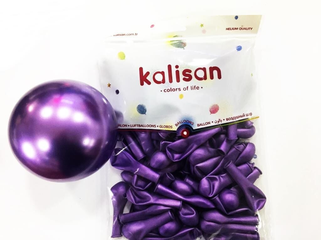 5'' VİOLET KROM METALİK ( 100 LÜ )