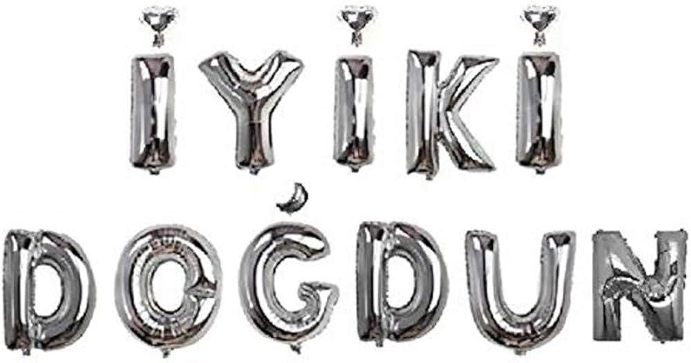 14'' FOLYO İYİ Kİ DOĞDUN SET GÜMÜŞ