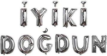 14'' FOLYO İYİ Kİ DOĞDUN SET GÜMÜŞ