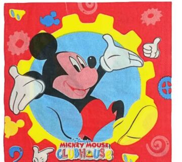 MİCKEY BASKILI KAĞIT PEÇETE