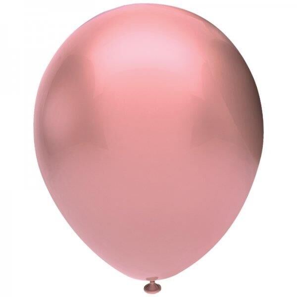 10'' METALİK ROSE GOLD BALON