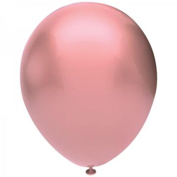 10'' METALİK ROSE GOLD BALON