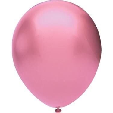 10'' METALİK FUŞYA BALON