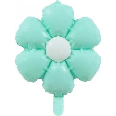MİNT YEŞİLİ PAPATYA FOLYO BALON 77*66 CM