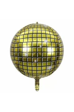 22'' DİSKO TOPU FOLYO BALON GOLD
