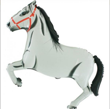 Beyaz At Folyo Balon