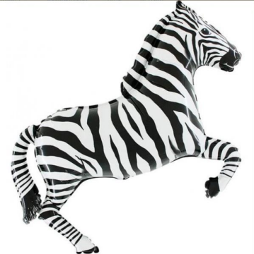 Zebra Folyo Balon