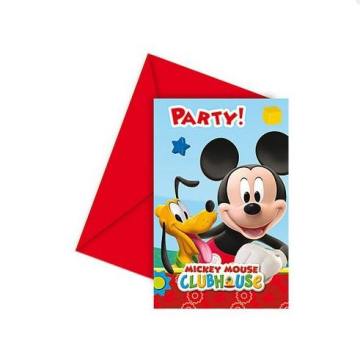 MICKEY MOUSE CLUB HOUSE PARTY FAVORS DAVETİYE