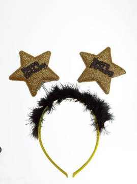 H.BIRTHDAY TÜYLÜ YILDIZ TAÇ