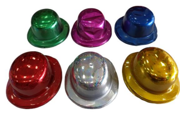 HOLOGRAMLI PLASTİK ŞAPKA