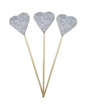 Simli Eva Kalp Kürdan Uzun Gümüş