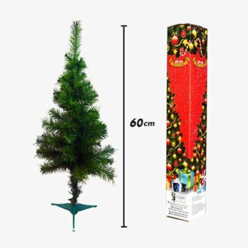 YILBAŞI ÇAM AĞACI 60 CM - YEŞİL *