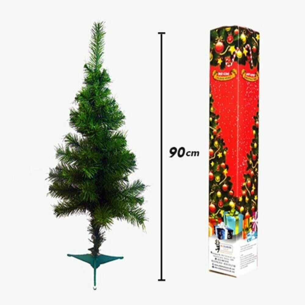 YILBAŞI ÇAM AĞACI 90 CM - YEŞİL*