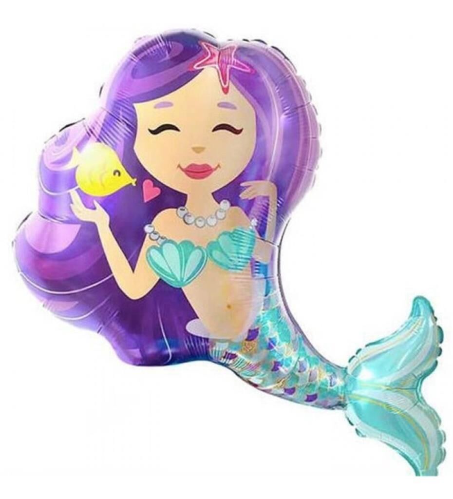 DENİZ KIZI FOLYO BALON