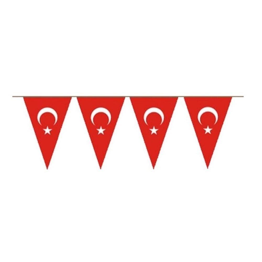 ÜÇGEN FLAMA TÜRK BAYRAĞI