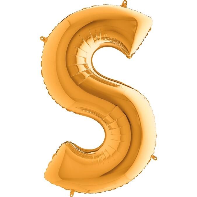 40'' FOLYO BALON HARF -S- GOLD