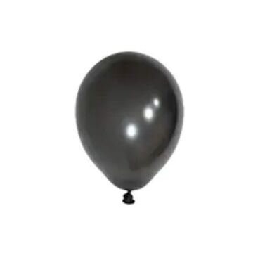 12'' SİYAH METALİK  BALON ( B.E. )