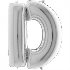 40'' FOLYO BALON HARF -D- GÜMÜŞ