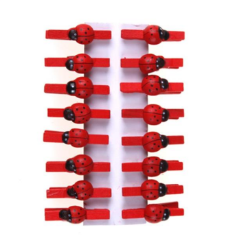 Uğur Böceği Mandal 20 Adet