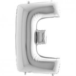 40'' FOLYO BALON HARF -E- GÜMÜŞ