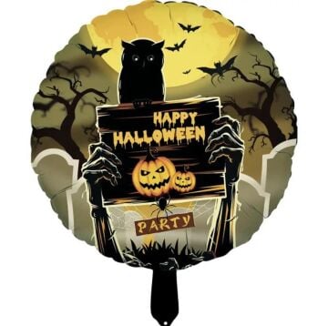 18'' YUVARLAK HAPPY HALLOWEEN FOLYO 5100