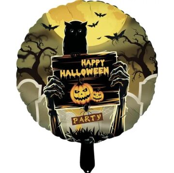 18'' YUVARLAK HAPPY HALLOWEEN FOLYO 5100