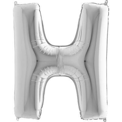 40'' FOLYO BALON HARF -H- GÜMÜŞ