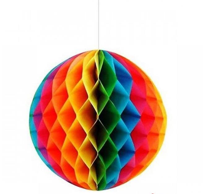 Petek Süs Karışık Renk 25 Cm