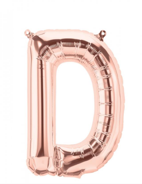 S/SHAPE FOLYO BALON HARF -D- ROSE GOLD