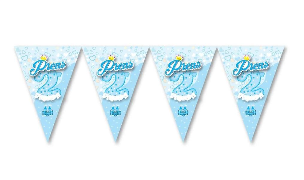 Üçgen Flama Prens 2 Yaşında Mavi