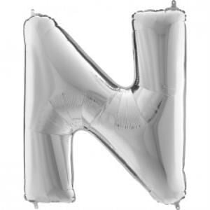 40'' FOLYO BALON HARF -N- GÜMÜŞ