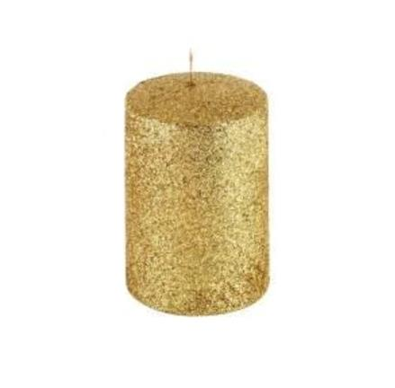 SİMLİ SİLİNDİR MUM GOLD