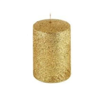 SİMLİ SİLİNDİR MUM GOLD