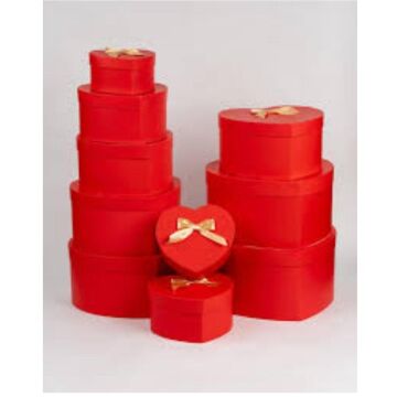 HEDİYE KUTUSU KALP 10 LU