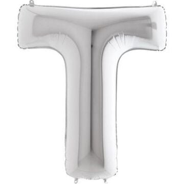 40'' FOLYO BALON HARF -T- GÜMÜŞ