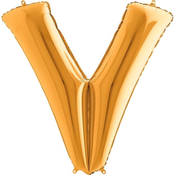 40'' FOLYO BALON HARF -V- GOLD